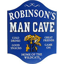 Kentucky Wildcats Man Cave Sign