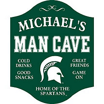 Michigan State Spartans Man Cave Sign