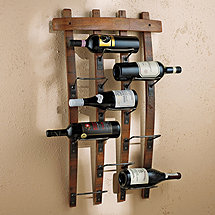 Barrel Stave Wall Rack