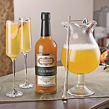 Gallone Decanter with Peach Bellini Mix