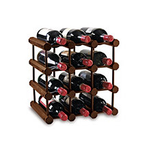 Modular 12 Bottle Wine Rack (Walnut)