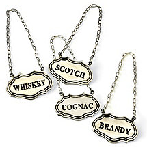 Decanter Tags (Set of 4)