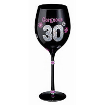 Birthday Wine Glass (30th)