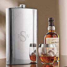 Personalized Giant Stainless Steel Flask (64 Oz)