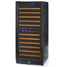 N'FINITY 121 Dual Zone Wine Cellar (Right Hinge Glass Door with Black Trim) (Outlet B277012103)