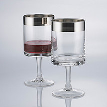 Madison Avenue Short Stem Wine Glasses (Set of 2)