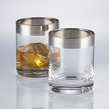 Madison Avenue Double Old Fashioned Glasses (Set of 2)
