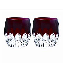 Waterford Mixology Talon Red Double Old Fashioned (Set of 2)