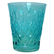 Teardrop Juice Glass (Blue) (Set of 4)