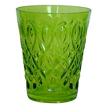 Teardrop Juice Glass (Green) (Set of 4)