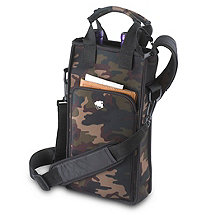 2 Bottle Neoprene Wine Tote Bag (Camo Print)