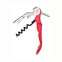 Pulltap's Double-Hinged Waiters Corkscrew (Red)