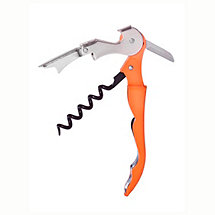 Pulltap's Double-Hinged Waiters Corkscrew (Orange)