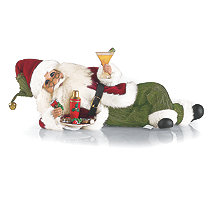Karen Didion Martini and Cookies Santa