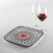 Tabarka Design 12 Inch Square Platter