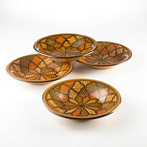 Honey Design Round Tagine Bowls (Set of 4)