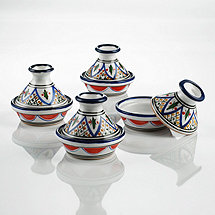 Tabarka Design Mini Tagines (Set of 4)