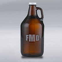 Monogrammed Growler