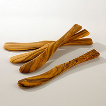 Olive Wood Spreaders (Set of 4)