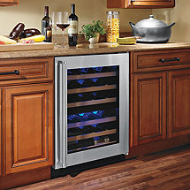 American Designer Series 44-Bottle Dual Zone Wine Refrigerator