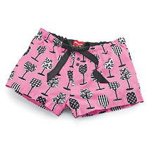 Wine Stems Gone Wild PJ Shorts