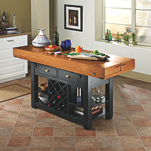 Two Tone Italian Kitchen Island/Table