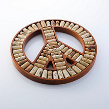 Peace Sign Wine Cork Kit