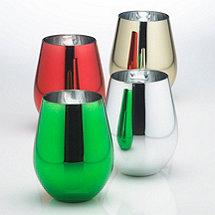 Metallic U Tumblers (Set of 4)