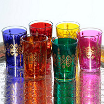 Moroccan Wine Tumblers (Set of 6)