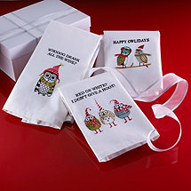 Owliday Bar Towels (Set of 3)