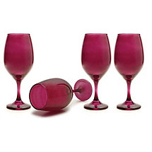 Moonlight Purple Wine Glasses (Set of 4)