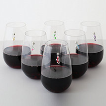 Magnetic Shoe Wine Charms (Set of 6)