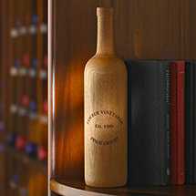 Personalized Wooden Wine Bottle Bordeaux (Unfinished)