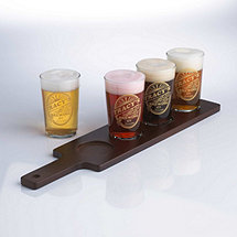 Personalized Brewing Co. Beer Flight Glasses (Set of 4)