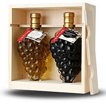 Grape Cluster Cruets with Olive Oil and Balsamic Vinegar