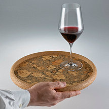 Cork Beverage Serving Tray