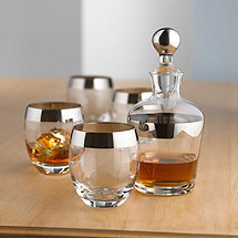 Madison Avenue Whiskey Decanter and Glasses Set