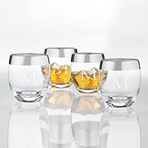 Personalized Madison Avenue Whiskey Glasses (Set of 4)