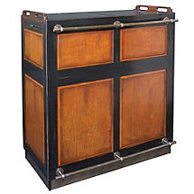 Casablanca Bar (Wood with Black Trim)