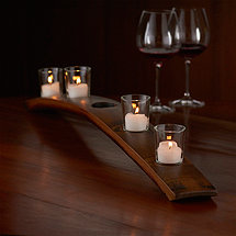 Barrel Stave Votive Holder