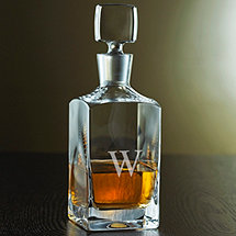 Personalized Metropolitan Whiskey Decanter (Personalized Base)