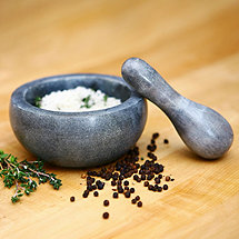 SPARQ Soapstone Mortar and Pestle