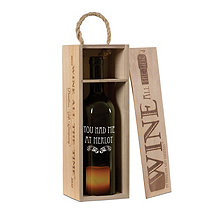 Wine Bottle LED Candle Holder (You Had Me at Merlot)