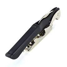 Gulliver ST Two-Step Lever Corkscrew Black