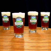 Personalized 19th Hole Golf Pints (Set of 4)