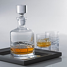 SoHo Whiskey Decanter & Glasses Set