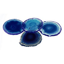 Pedra Blue Coasters (Set of 4)