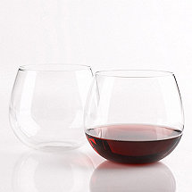 Wine Enthusiast Pinot Noir Stemless Wine Glasses