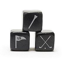 Golf Icon Whisky Stones (Set of 3)