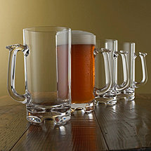 Indoor/Outdoor 34 oz Beer Tankards (Set of 4)